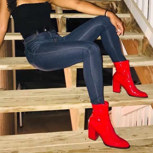 Dark blue skinny jeans - Picture 4 of 5